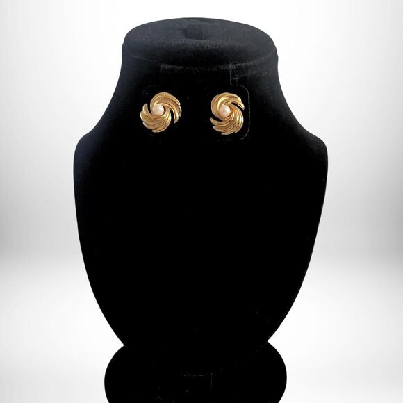 4-in-1 RARE 1989 Build a Look Convertible Earrings - Exclusive for Avon - NIB - Picture 4 of 7